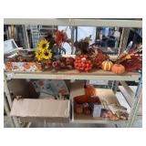Large Fall Decor Lot