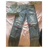 American eagle jeans30x30 and lazer jeans 32x32