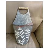 Tin Wall Pocket Decor