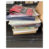 Scrap booking books lot and photo albums