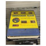 Large Stamp Collection Book with stamps