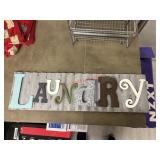 Laundry Room Decor Sign              (Apartment)