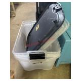 4 Clear Totes with lids