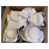 White Mikasa Dish Set