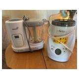 Baby food processor & dr brown bottle warmer (in