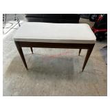 walnut piano bench With storage compartment ( row