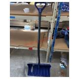 blue poly snow shovel (row D)