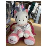Working Unicorn Mic singing Back pack