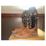 Justin boots size 8d