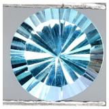 Round Cut 100% Natural Top Swiss Blue Topaz 5.98ct