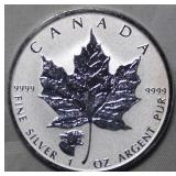 Canada $5 Maple Leaf Bullion Series 2017 Cougar Mi