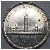 Canada 1939 Silver Dollar Uncirculated