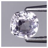 0.52ct 5x4.7mm VS Cushion Natural Light Purple Spi