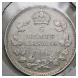 Canada 5 Cents 1906