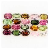 Oval Cut Natural Unheated Multi Color Tourmaline 2