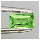 Baguette Cut Unheated Top Rich Green Tsavorite Gar