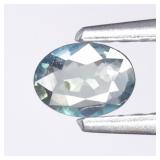 0.16ct VS Oval Natural Greenish Blue Sapphire - He