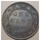 Canada Large Cent 1900