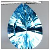 Pear Cut 100% Natural Top Swiss Blue Topaz 9.61ct