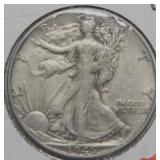 USA Liberty Walking 1946-S Half Dollar