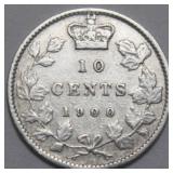 Canada 10 Cents 1900
