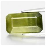2.19ct 10.8x6mm Octagon Natural Green Sapphire - H