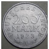 Germany 1923A 200 Marks