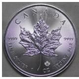 Canada $5 Maple Leaf Silver Bullion Series 2017