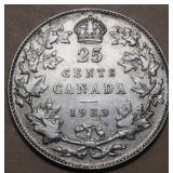 Canada 25 Cent 1933
