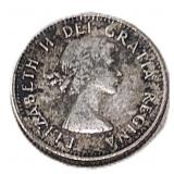 Silver 1962 Canada 10ï¿½ Coin