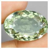 Oval Cut 100% Natural Top Rich Green Amethyst Braz