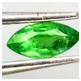 Marquise Natural Unheated Top Green Tsavorite Garn