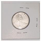 Silver 1968 Canada 25ï¿½ Coin