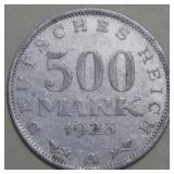 Germany 1923A 500 Marks