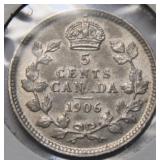 Canada 5 Cents 1906