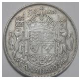 Canada 50 Cents 1944