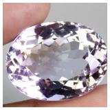 Oval Cut Natural Bi Color Purple Yellow Ametrine 1
