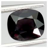 Antique Cut Natural Deep Purple Spinel Unheated Bu