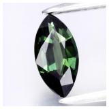 0.62ct 8x4mm VS Marquise Blue Green Sapphire - Tha