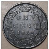 Canada Large Cent 1882H Obv2