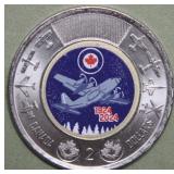 Canada $2 2024 Royal Canadian Air Force 100th Anni