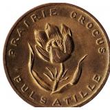 1870 Manitoba Token Prairie Crocus