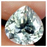 Heart Cut Natural Unheated White Topaz Brazil 6.74