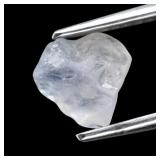 1.29ct Rough Natural Light Purple Sapphire - Unhea