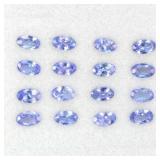 Oval Cut Natural Unheated Violet Blue Tanzanite 3.
