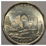 Canada $1 2017 Connecting Confederation