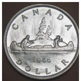 Canada Silver Dollar 1946 Uncirculated