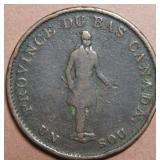 Canada LC-9CA2 Habitant Banque du Peuple 1837 1/2