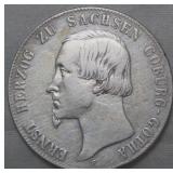 German States Saxe-Coburg-Gotha 1848 Thaler