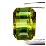 0.57ct 5.5x3.8mm Octagon Natural Green Tourmaline